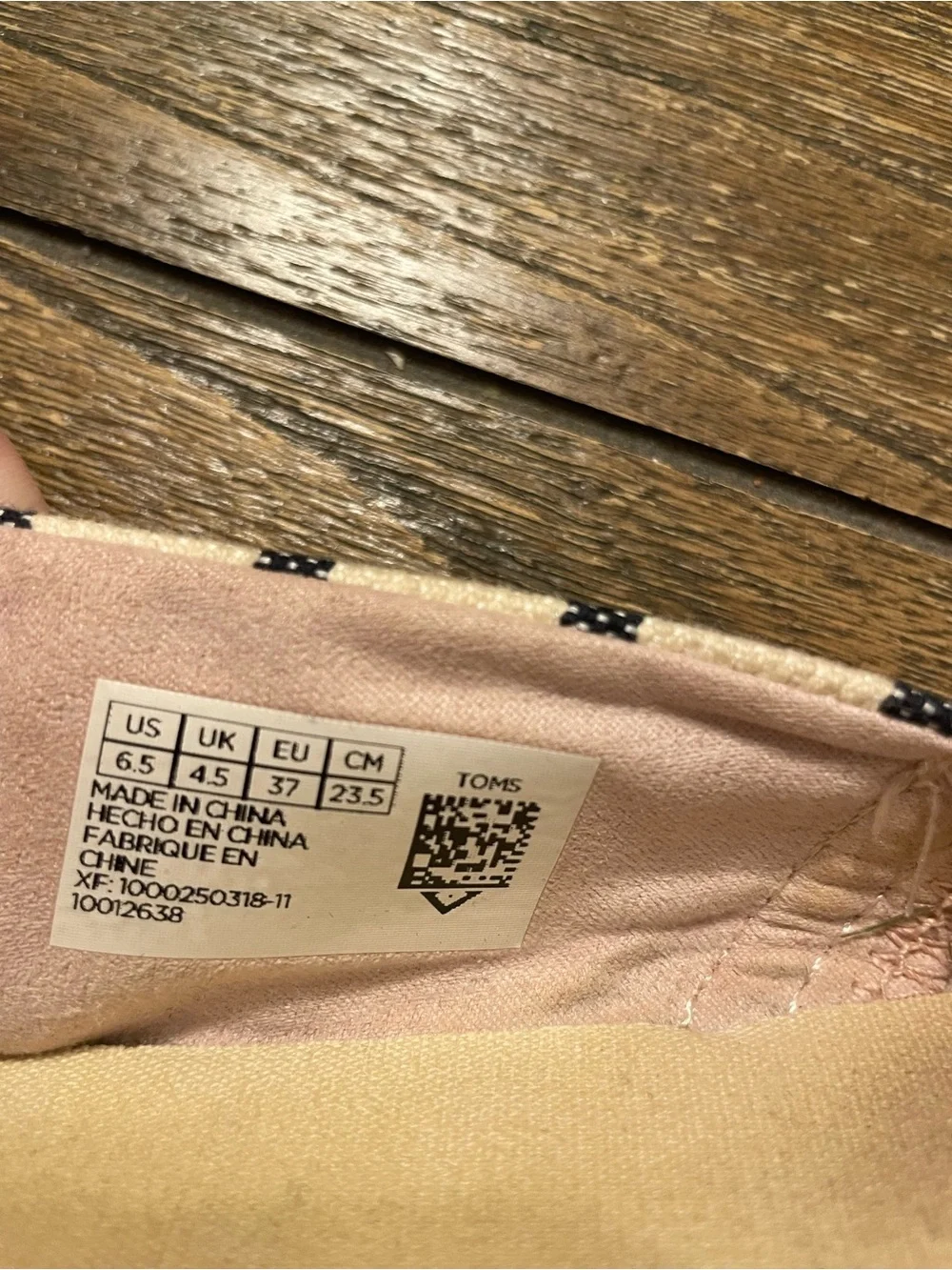 Toms alpargata rope